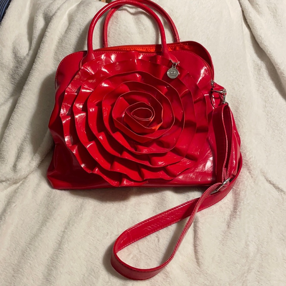 Big Buddha handbag with large rosette